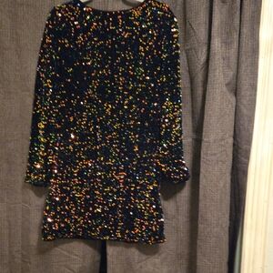 Sequin Multicolor Dress